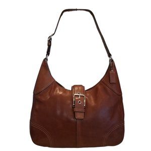 Coach Hamilton Cognac Leather Hobo Bag